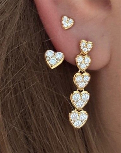  Stine A - Petit J'adore Single Ørering - Guldfarvet